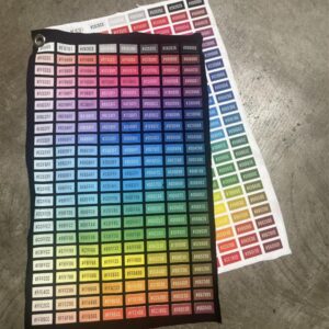 HEX DTG Color Swatch - Visual Print Sample (2-Pack)